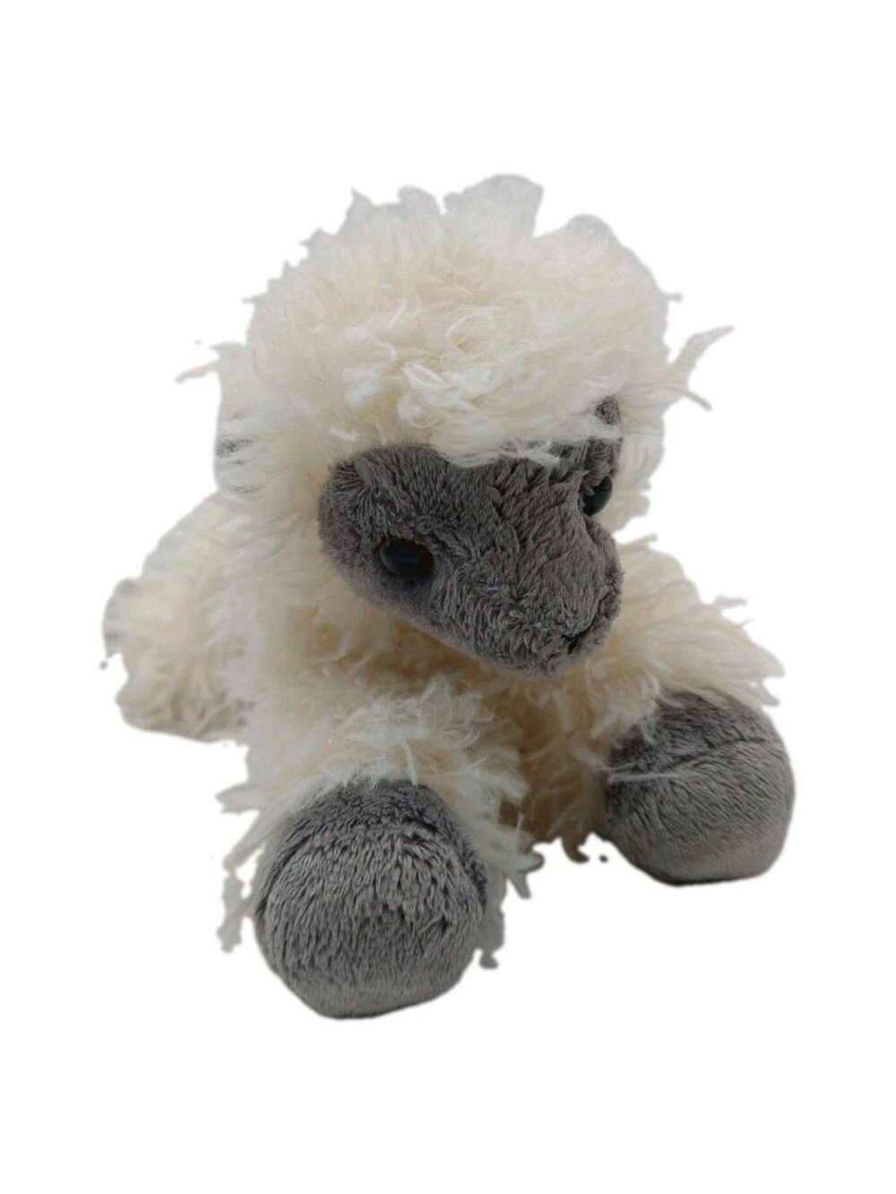 Aurora Mini Flopsie 8" Sheep Plush Lamb White Grey Stuffed Animal